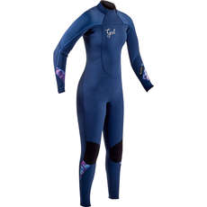 Gul Womens Response 4/3mm BS Wetsuit - Blue - RE1248-B7