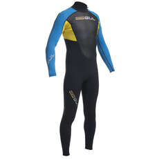 Gul RESPONSE 3/2mm SDL Blindstitch Steamer Wetsuit 2015 - Black/Electric Blue