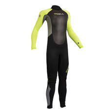 Gul Junior Response 3/2mm Wetsuit - Black/Lime