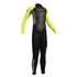 Gul Junior Response 3/2mm Wetsuit - Black/Lime