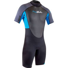 Gul Response 3/2mm FL Shorty Wetsuit - Black/Blue - RE3319-B7