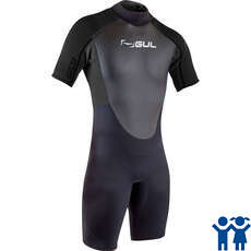 Gul Response 3/2mm FL Shorty Wetsuit - Black - RE3319-B7