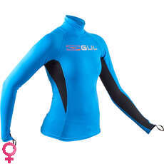 Gul Womens Swami Long Sleeve Rashvest - Blue/Black - RG0331-B7