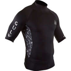 Gul Xola Short Sleeve Rashvest - Black/Camo - RG0338-B7