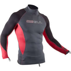 Gul Xola Long Sleeve Rashvest - Grape/Red - RG0339-B7