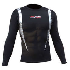 Gul Code Zero Power Matrix Compression Rashguard - Black Gul Code Zero Power Matrix Compression Rashguard - Black