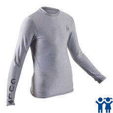 Gul Junior Long Sleeve Tee Fit Rashvest - Grey - RG0373-B7