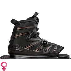 Radar Skis Womens Lyric BOA Boot Rear Feather Frame - Black/Coral