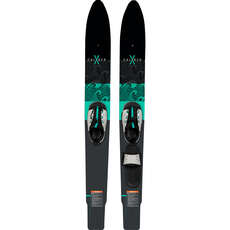 Radar X-Caliber Combo Water Skis with Cruise Binding - Black