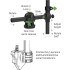 Railblaza HEXX Live Pole 60 - Live Sonar Transducer Mount - Kayak Fishing