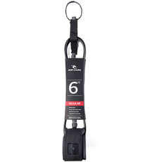 Laisse De Planche De Surf Rip Curl Regular 6Ft X 7Mm - Noir - Blexl1