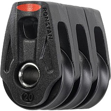 Ronstan 20mm Orbit Ball Bearing Block Lashing Head - Triple RF25309