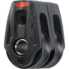 Ronstan 20mm Orbit Ball Bearing Block Lashing Head - Double RF25209