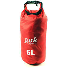 RUK Sport 6L Dry Bag - Red - DB021
