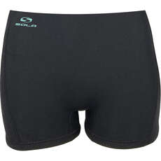Sola 3mm Womens Wetsuit Shorts - Black A1734