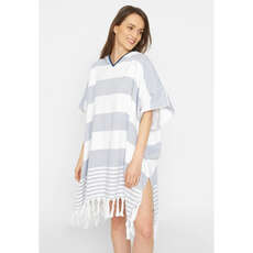 Sea Ranch Womens Beach Poncho - Navy 21-8-103 Sea Ranch Womens Beach Poncho - Navy 21-8-103