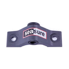 SeaSure 2 Hole Top Transom Gudgeon - 8mm - Carbon Bush