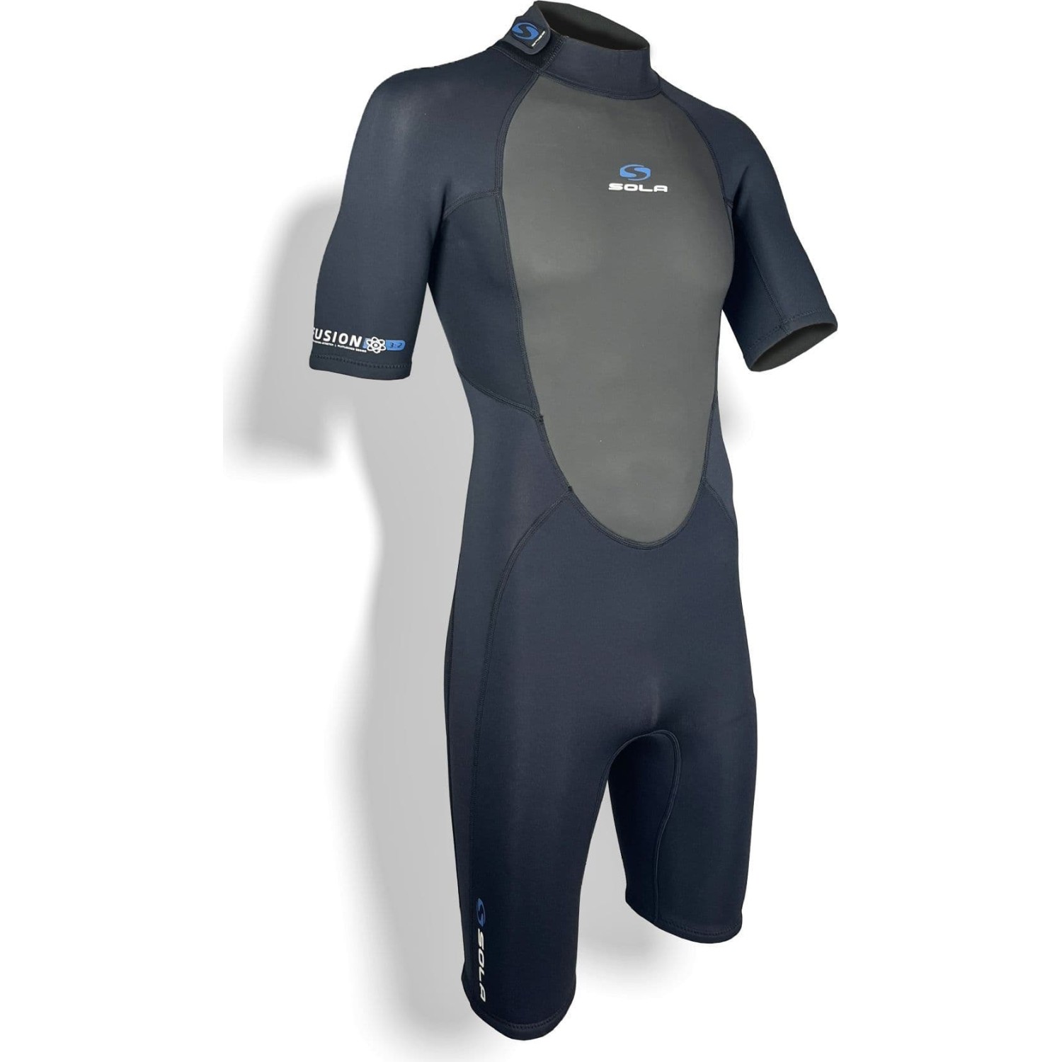 Sola Fusion 3/2mm Shorty Wetsuit 2026 - Black A1721