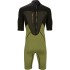 Sola Fusion 3/2mm Shorty Wetsuit 2026 - Black Khaki A1721