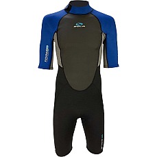 Sola Fusion 3/2mm Shorty Wetsuit - Navy Marl Sola Fusion 3/2mm Shorty Wetsuit - Navy Marl