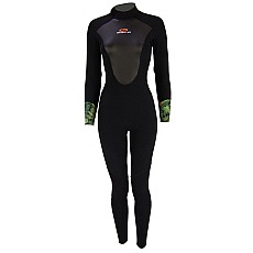 Sola Womens Ignite 3/2mm Fullsuit Wetsuit - Paradise Sola Womens Ignite 3/2mm Fullsuit Wetsuit - Paradise