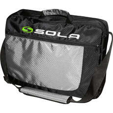 Borsa A Tracolla Per Laptop Sola Surf - Nera/argento