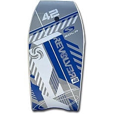 Sola Revolver 42" High Density EPS Pro Bodyboard - Grey/Navy