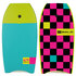 Sola Revolver 45" High Density EPS Pro Bodyboard - Teal & Lime