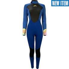 Sola Womens Ignite 3/2mm Fullsuit Wetsuit - Blue/Tie Dye