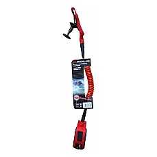 Sola Coiled Body Board Wrist Leash - Red Sola Coiled Body Board Wrist Leash - Red