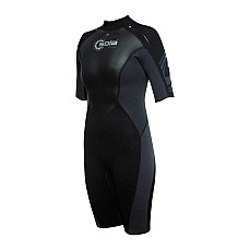 Sola Womens Ignite 3/2mm Shorty Wetsuit - Black/Gold