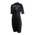 Sola Womens Ignite 3/2mm Shorty Wetsuit - Black/Gold