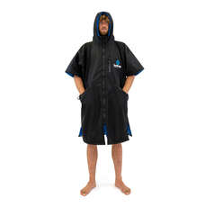 Surflogic Storm Robe SS Waterproof Poncho / Changing Robe - Black