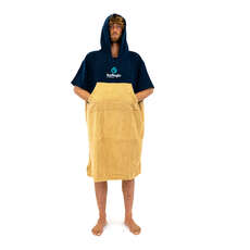 Surflogic Poncho / Changing Robe - Navy/Beige - 59803