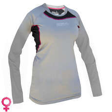 Gul Womens CODE ZERO Long Sleeves T Shirt - Grey/Black