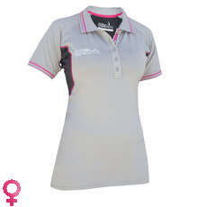 Gul Womens CODE ZERO Polo Shirt - Grey/Black