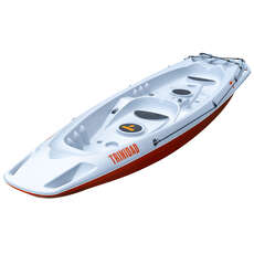 Tahe Trinidad 2+1 Sit on Top Kayak - White/Orange