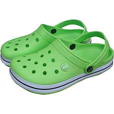 TWF Sharkies Lighweight Beach Shoe / Cloggs - Lime