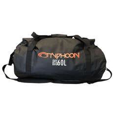 Typhoon Heavy Duty 60 Litres Roll Top Dry Bag - Noir