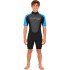 Typhoon Swarm3 Boys 3/2mm Shorty Wetsuit - Black/Blue 250992