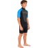 Typhoon Swarm3 Boys 3/2mm Shorty Wetsuit - Black/Blue 250992