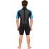 Typhoon Swarm3 Boys 3/2mm Shorty Wetsuit - Black/Blue 250992