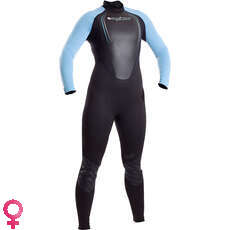 Typhoon Swarm Womens 3mm Backzip Fullsuit Wetsuit - Blue 471050