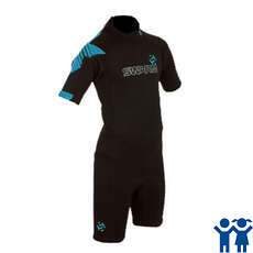 Typhoon Swarm Junior Boys Shorty Wetsuit 2014 - Black/Blue Typhoon Swarm Junior Boys Shorty Wetsuit 2014 - Black/Blue