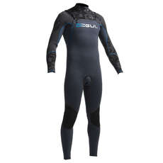 Gul VIPER 5/3 Blindstitch Bolt Dry Wetsuit - Graphite/Black