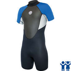 Alder Junior Impact 3/2mm Shorty Wetsuit - Royal Blue WS20JIS Alder Junior Impact 3/2mm Shorty Wetsuit - Royal Blue WS20JIS