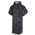 Mystic Velours AOP Poncho - Black 220274