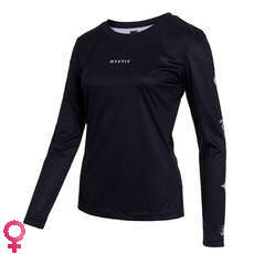 Mystic Womens Paradise Long-Sleeve Rashvest - Black 220289