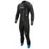 Zone3 Mens Advance Triathlon Swimming Wetsuit - Black/Blue