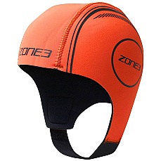 Zone3 Neoprene Swim Cap - Hi-Vis Orange Zone3 Neoprene Swim Cap - Hi-Vis Orange